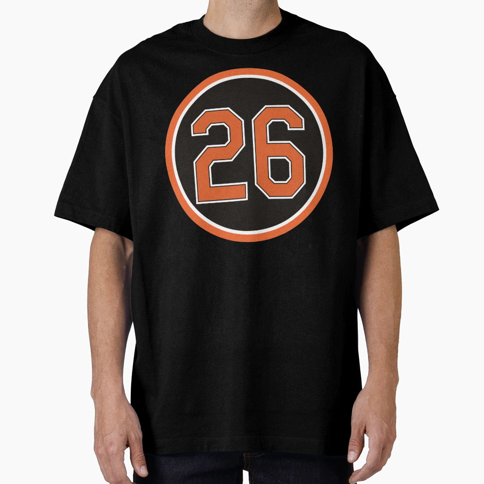 Boog Powell 26 Jersey Number T-Shirt - Minimalist Print Unisex - T-Shirt, Sweatshirt, Hoodie
