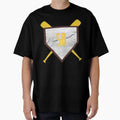 San Diego Abbreviation Baseball T-Shirt - Fun Novelty Design for Adults - T-Shirt, Sweatshirt, Hoodie