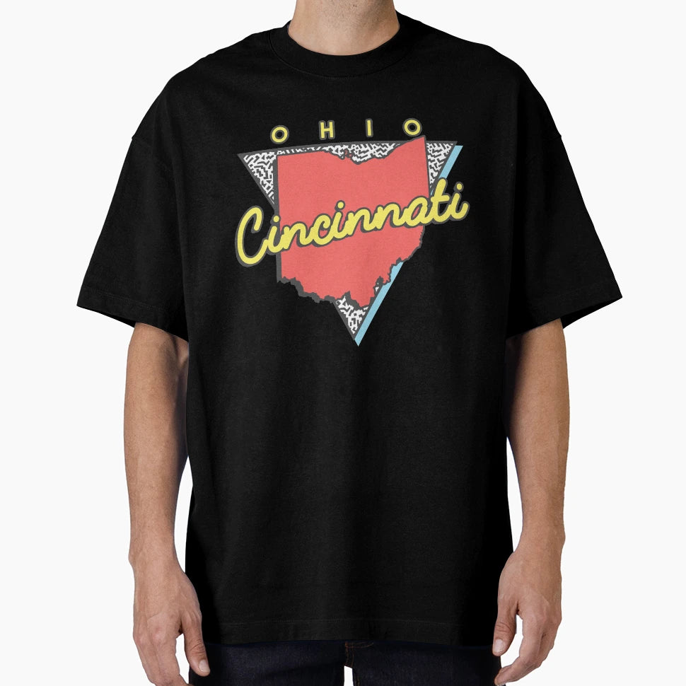 Cincinnati Ohio Souvenirs Oh T-Shirt - Aesthetic Graphic Unisex - T-Shirt, Sweatshirt, Hoodie