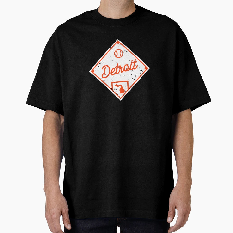 Detroit Baseball Fan Michigan T-Shirt - Casual Everyday Wear for Adults - T-Shirt, Sweatshirt, Hoodie