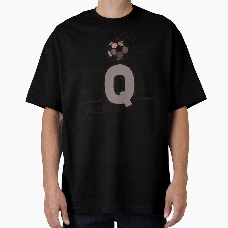 Quick Counter Football Monogram Q T-Shirt - Unique Graphic Men Women - T-Shirt, Sweatshirt, Hoodie