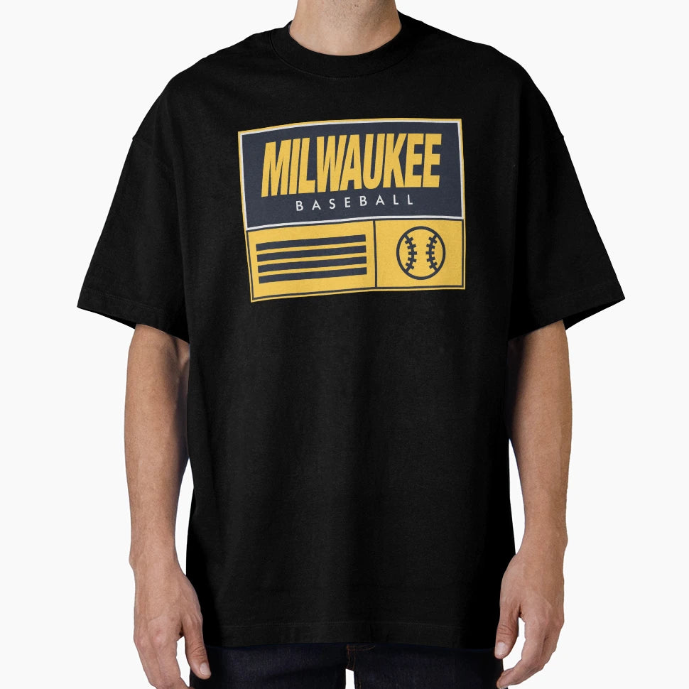Milwaukee Baseball T-Shirt - Novelty Apparel Unisex - T-Shirt, Sweatshirt, Hoodie