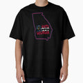Team Georgia Map Atlanta Ga T-Shirt - Casual Everyday Wear for Adults - T-Shirt, Sweatshirt, Hoodie