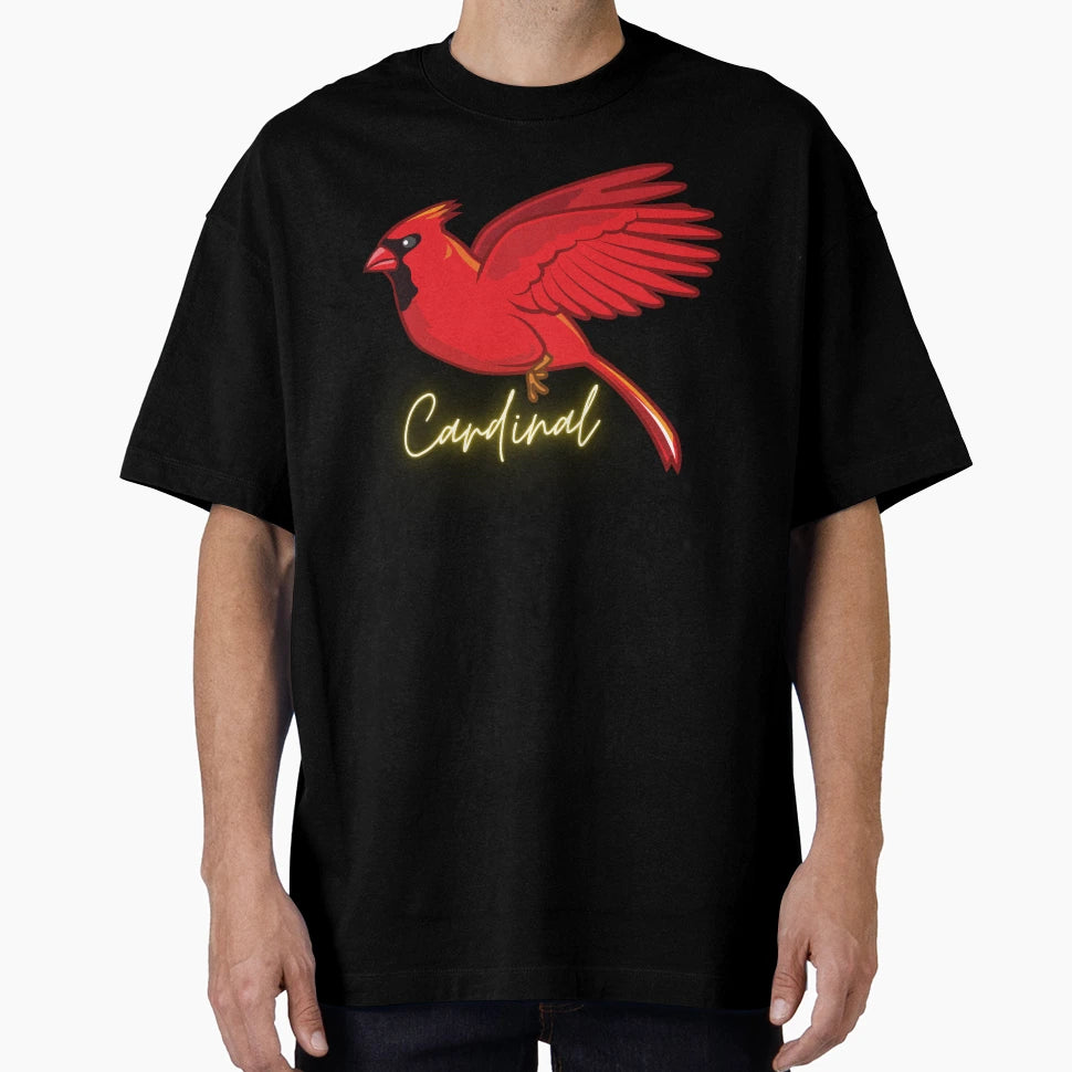 Cardinal King Burst Red Beauty T-Shirt - Fun Novelty Design Unisex - T-Shirt, Sweatshirt, Hoodie