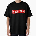 Boston Hearts T-Shirt - Minimalist Print Unisex - T-Shirt, Sweatshirt, Hoodie