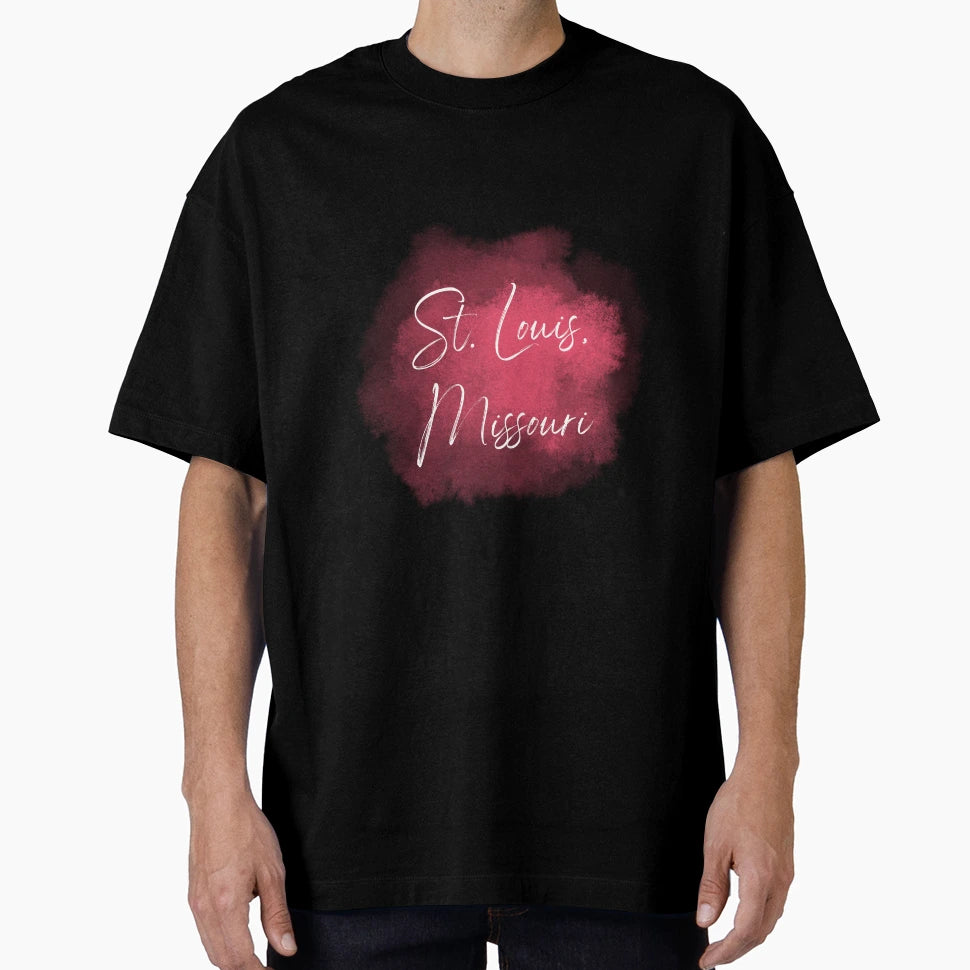 Stl Saint Louis T-Shirt - Minimalist Print Unisex - T-Shirt, Sweatshirt, Hoodie