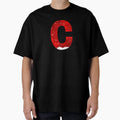 Red Snowy Letter C T-Shirt - Custom Art Print Men Women - T-Shirt, Sweatshirt, Hoodie