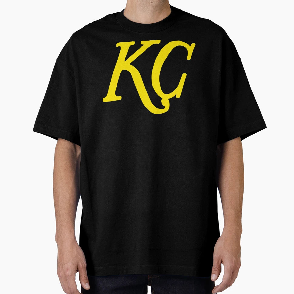 Kansas City Simple Initials T-Shirt - Fun Novelty Design Unisex - T-Shirt, Sweatshirt, Hoodie