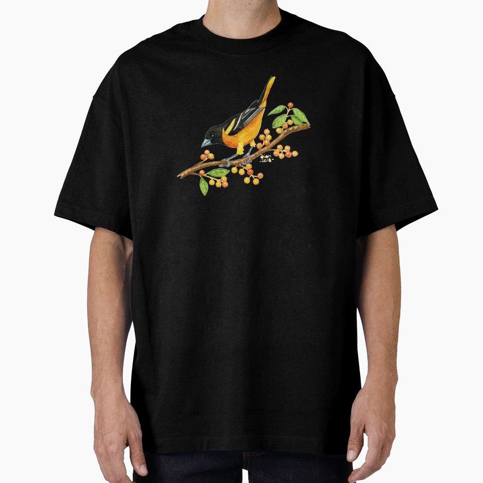 Baltimore Oriole T-Shirt - Minimalist Print Unisex - T-Shirt, Sweatshirt, Hoodie