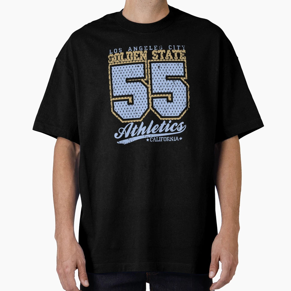 Athletics California 55 Varsity Los Angeles T-Shirt - Graphic Print Unisex - T-Shirt, Sweatshirt, Hoodie