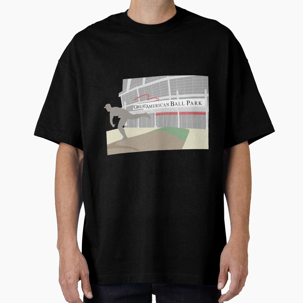 Great American Ballpark T-Shirt - Fun Novelty Design for Adults - T-Shirt, Sweatshirt, Hoodie