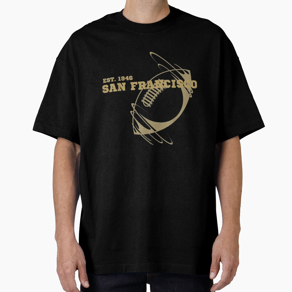 Francisco Est 1946 Sports Team Athletic T-Shirt - Trendy Graphic Men Women - T-Shirt, Sweatshirt, Hoodie