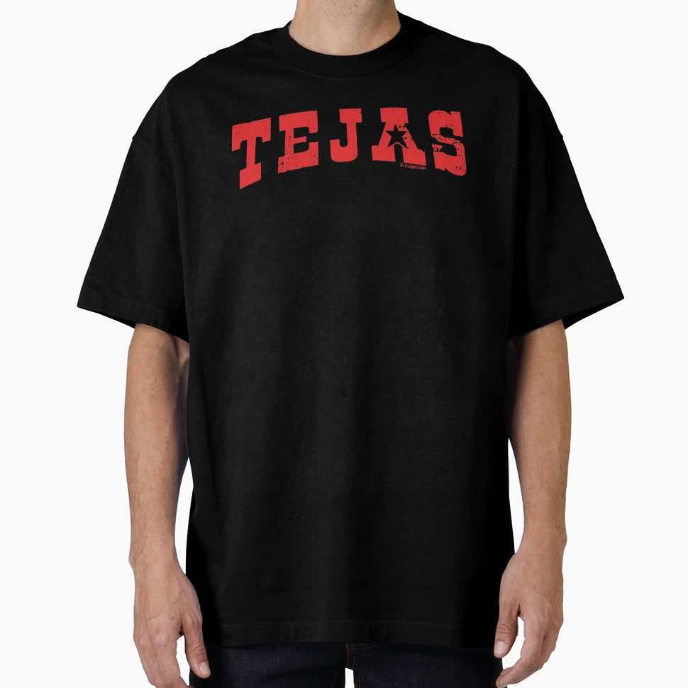 Tejas Star Texas Con Estrella T-Shirt - Unique Graphic for Adults - T-Shirt, Sweatshirt, Hoodie