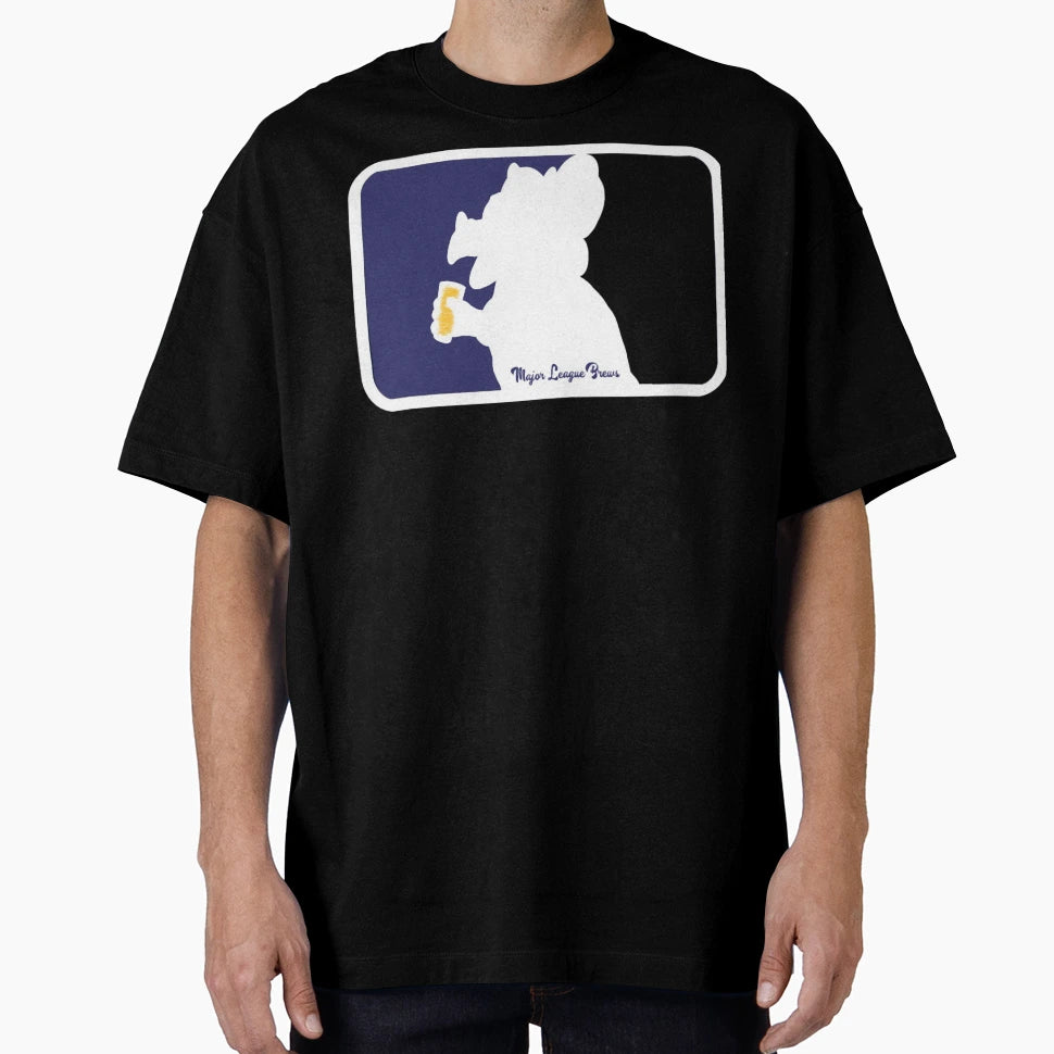 Dinger Major League Brews T-Shirt - Graphic Print for Adults - T-Shirt, Sweatshirt, Hoodie