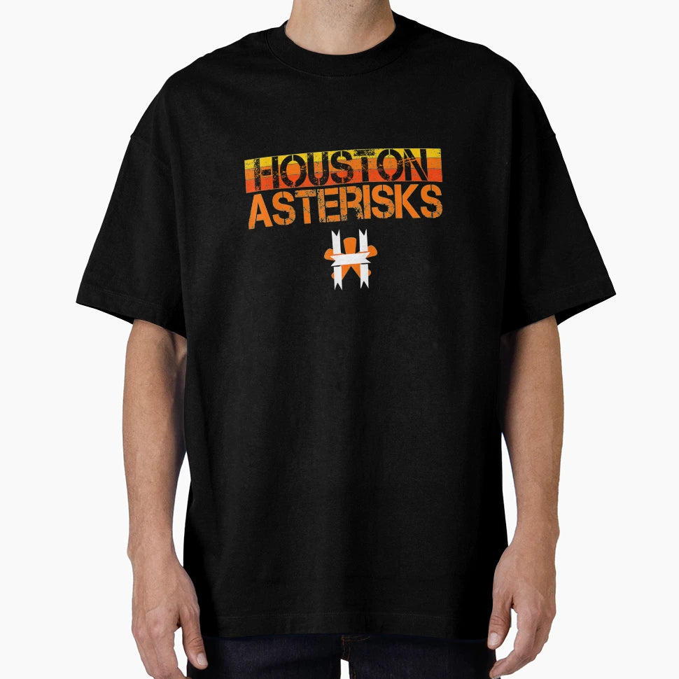 Houston Trashtros Asterisks Cheated T-Shirt - Trendy Graphic for Adults - T-Shirt, Sweatshirt, Hoodie
