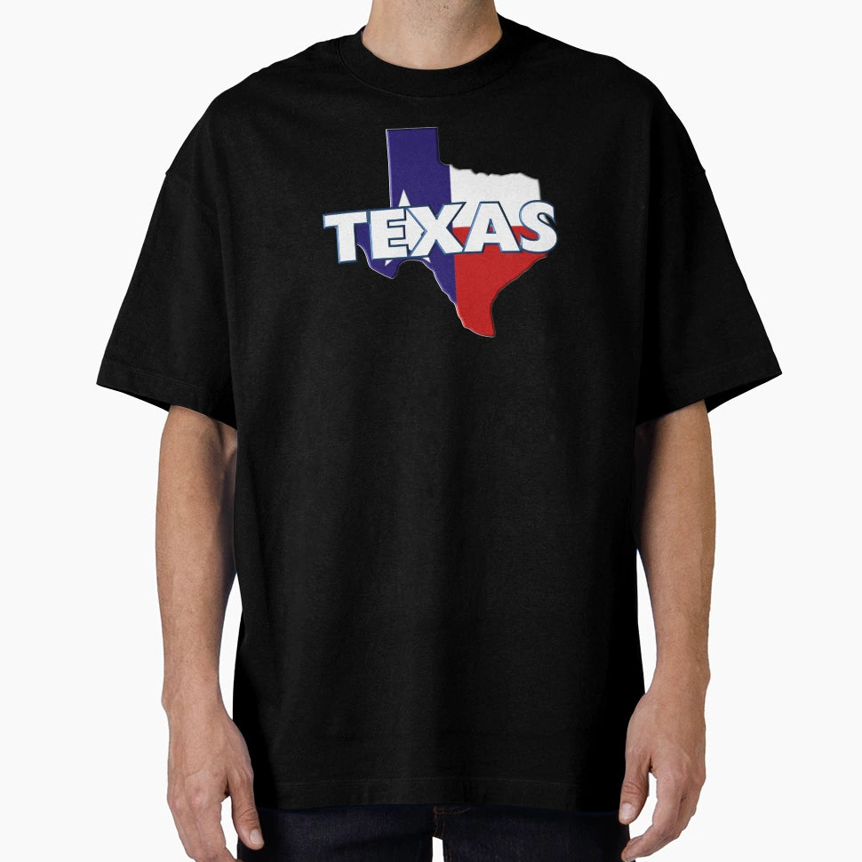 Texas Colored State T-Shirt - Trendy Graphic Unisex - T-Shirt, Sweatshirt, Hoodie