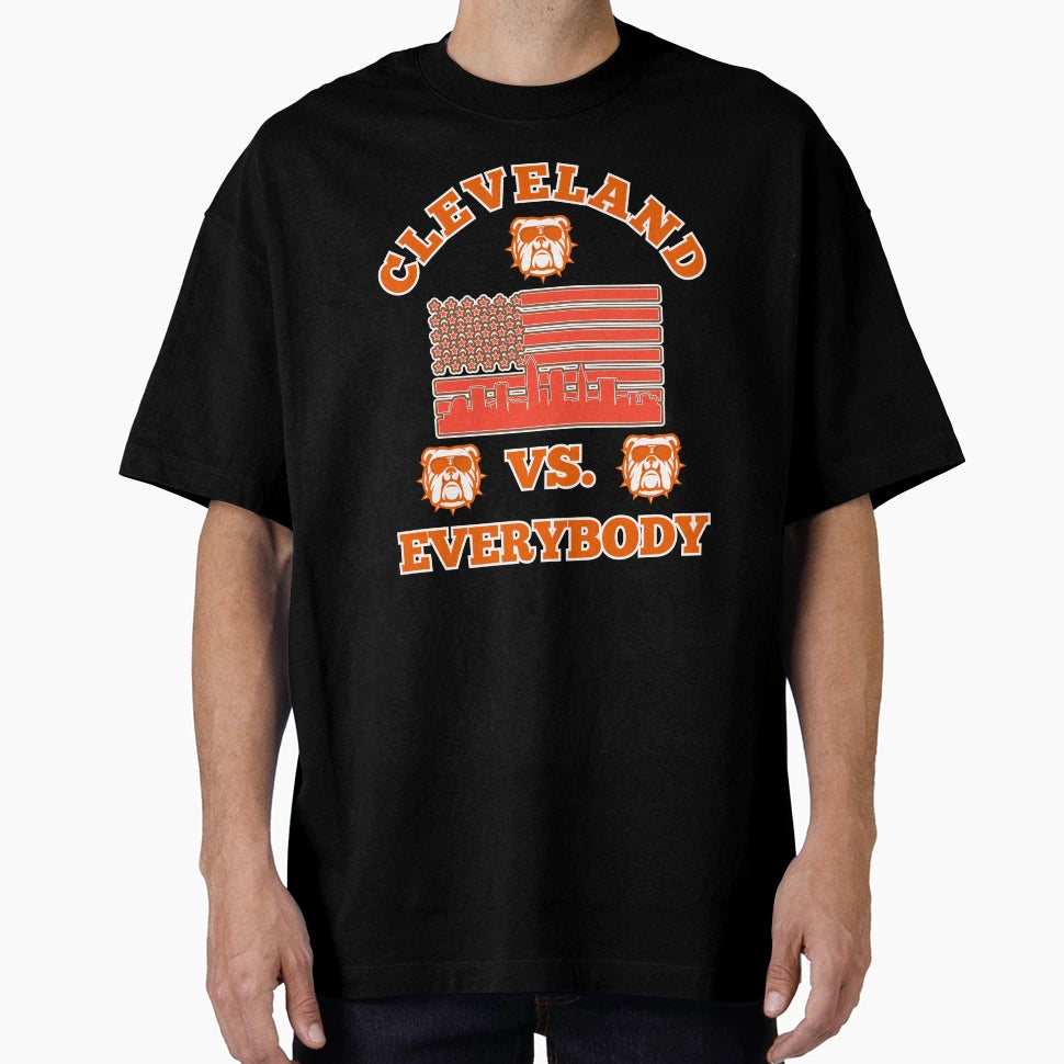 Cleveland Vs Everybody T-Shirt - Unique Graphic for Adults - T-Shirt, Sweatshirt, Hoodie