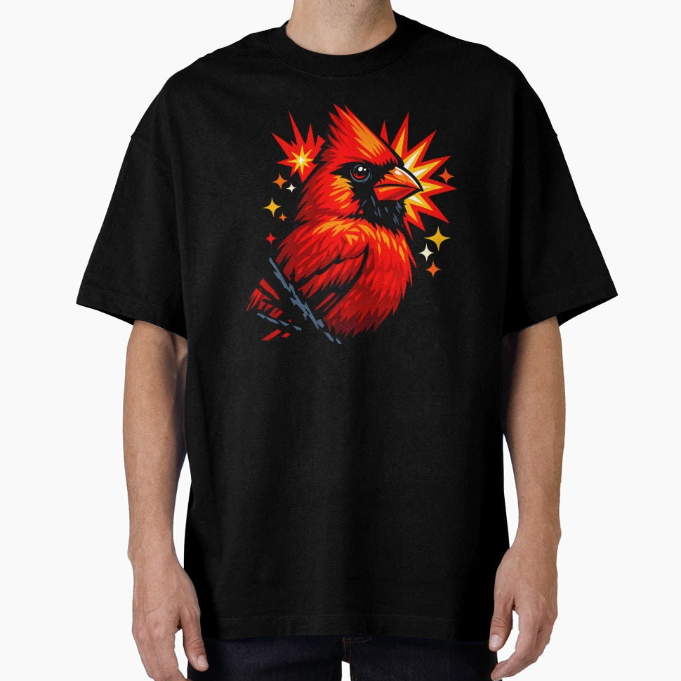 Cardinal Scarlet Flash T-Shirt - Aesthetic Graphic Men Women - T-Shirt, Sweatshirt, Hoodie