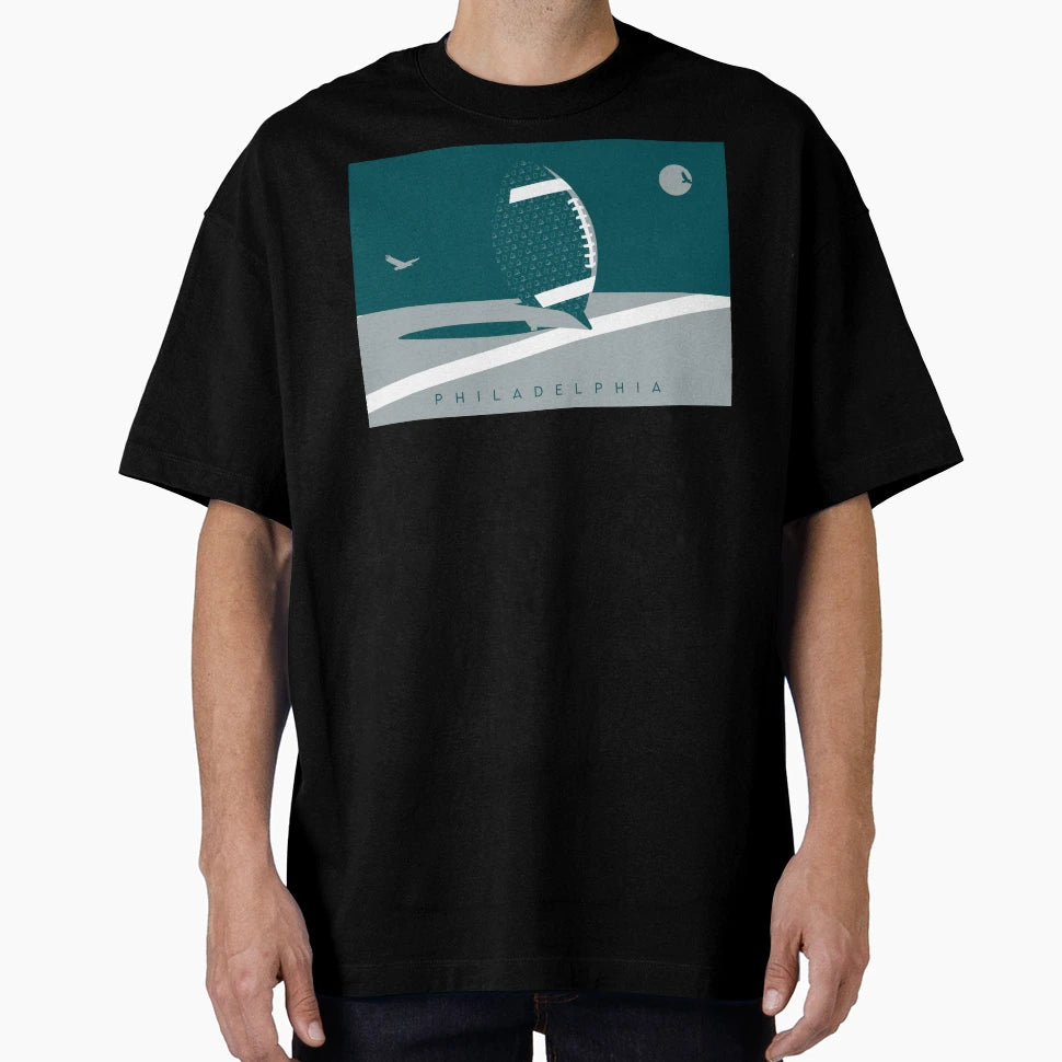 Philadelphia Football Nfl Fan Art 2 T-Shirt - Casual Everyday Wear Unisex - T-Shirt, Sweatshirt, Hoodie