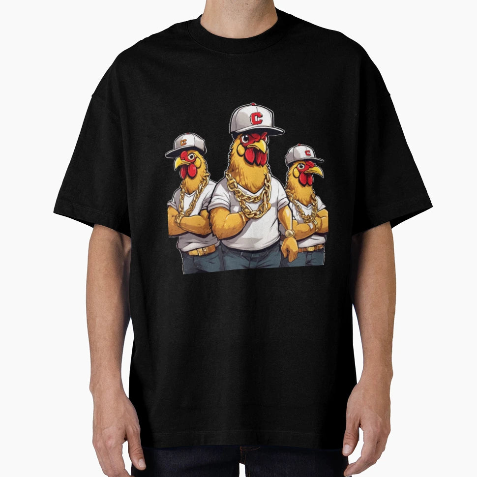Chicken Thuggets Adowke Fam T-Shirt - Graphic Print Unisex - T-Shirt, Sweatshirt, Hoodie