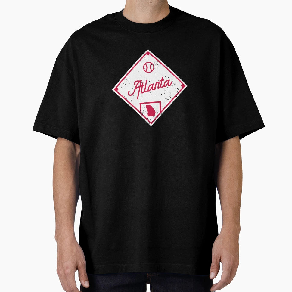 Atlanta Baseball Fan Georgia State T-Shirt - Aesthetic Graphic Unisex - T-Shirt, Sweatshirt, Hoodie