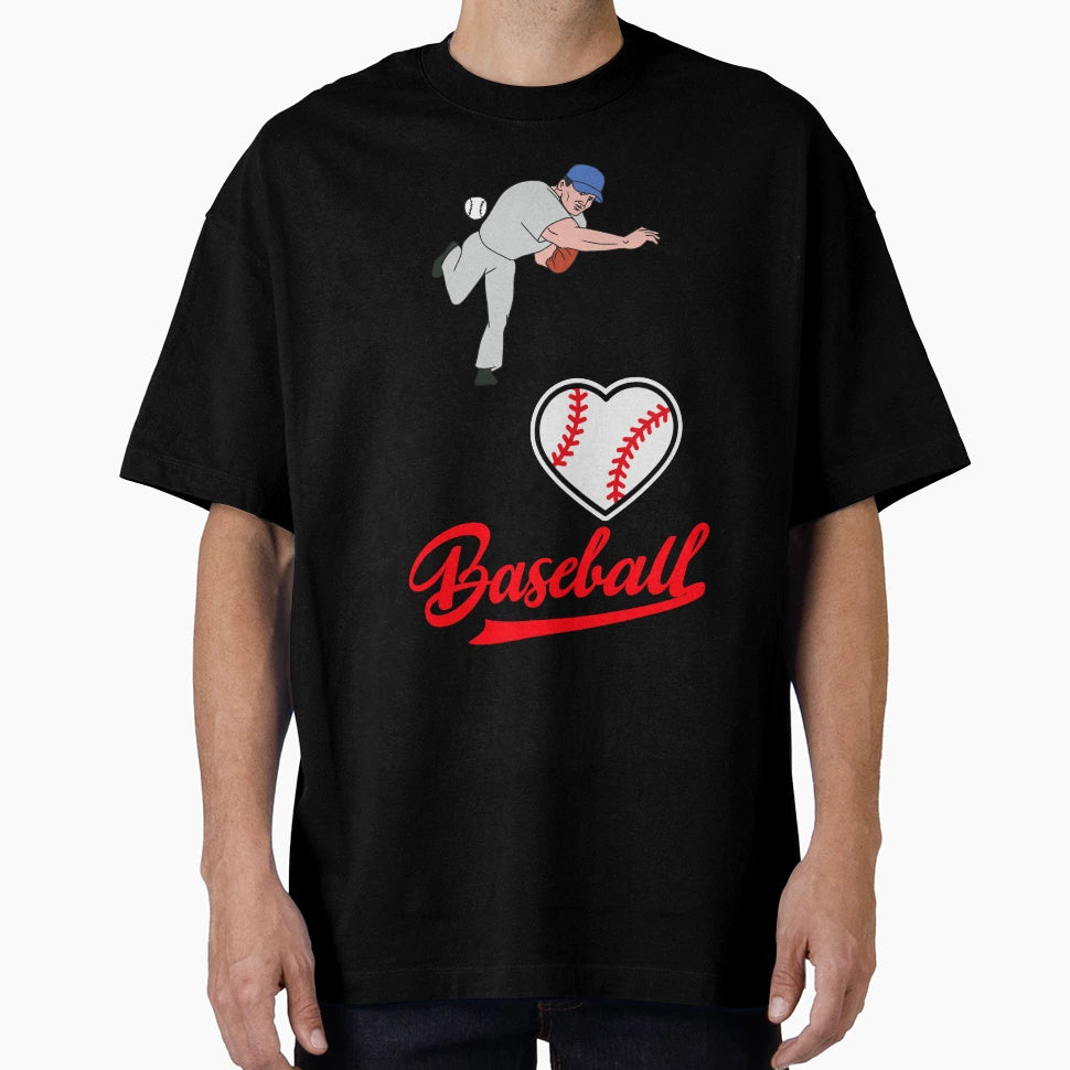 Love Baseball Ball Foul Pitcher Homerun T-Shirt - Unique Graphic Unisex - T-Shirt, Sweatshirt, Hoodie