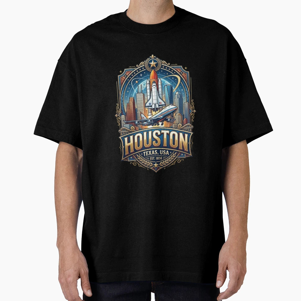 Houston Texas T-Shirt - Casual Everyday Wear for Adults - T-Shirt, Sweatshirt, Hoodie