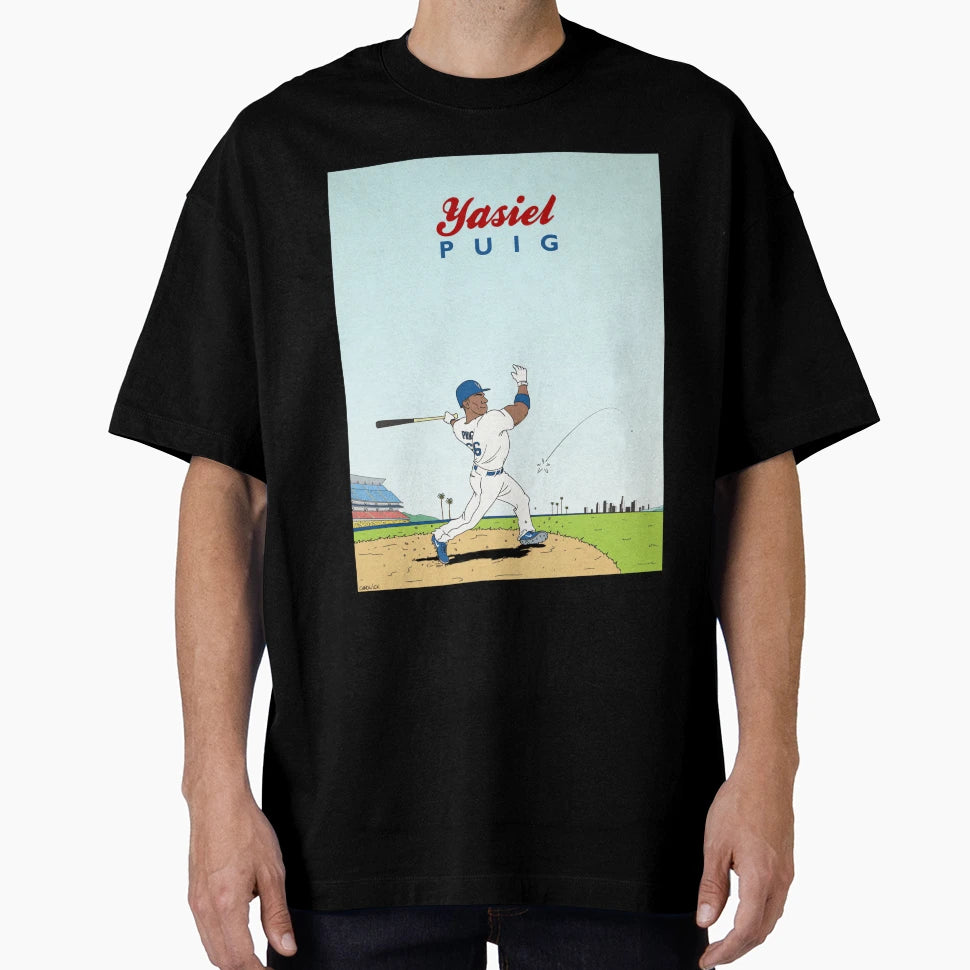Yasiel Puig T-Shirt - Minimalist Print for Adults - T-Shirt, Sweatshirt, Hoodie