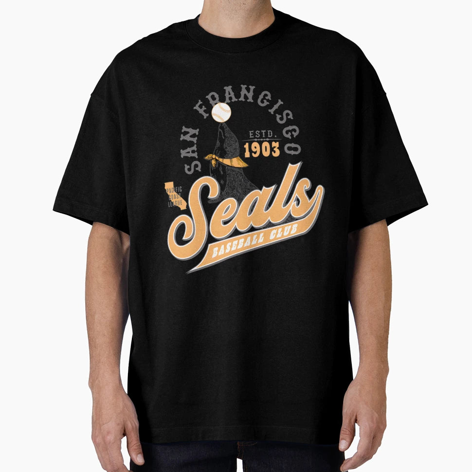 San Francisco Seals Est 1903 Baseball Club T-Shirt - Graphic Print Unisex - T-Shirt, Sweatshirt, Hoodie