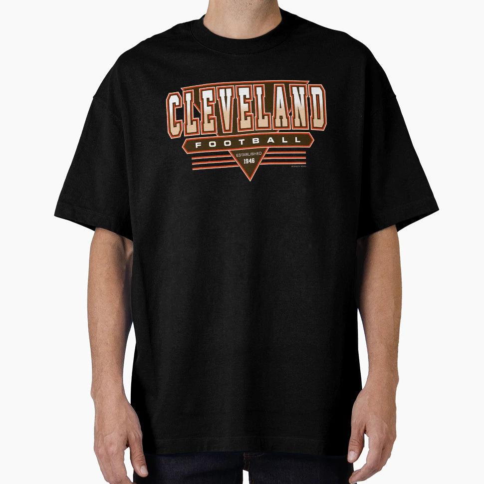Cleveland Football Browns Inspired 90S T-Shirt - Unique Graphic for Adults - T-Shirt, Sweatshirt, Hoodie
