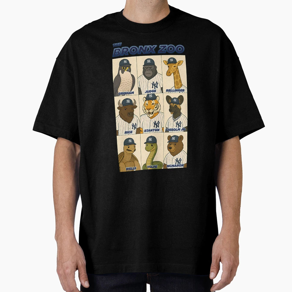 Nyy Bronx Zoo Grisham Judge Bellinger T-Shirt - Novelty Apparel Men Women - T-Shirt, Sweatshirt, Hoodie