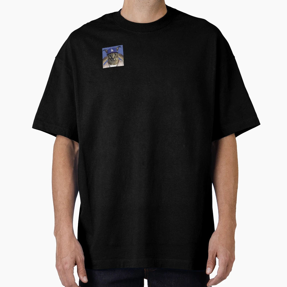 Copy Floppa Cat Caracals Da T-Shirt - Aesthetic Graphic for Adults - T-Shirt, Sweatshirt, Hoodie