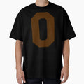 Alphabet Brown O Sports Letter O T-Shirt - Unique Graphic for Adults - T-Shirt, Sweatshirt, Hoodie