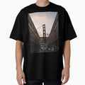 Golden Gate Bridge T-Shirt - Minimalist Print Unisex - T-Shirt, Sweatshirt, Hoodie