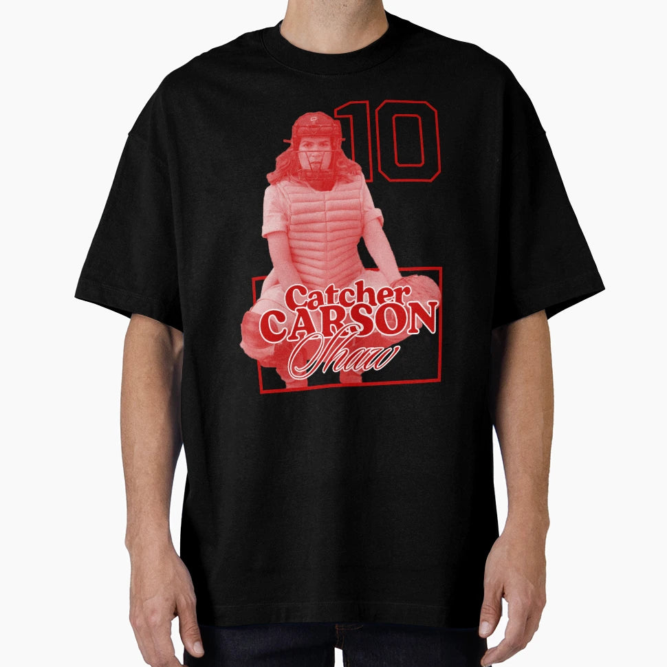 10 Catcher Carson Shaw League Their T-Shirt - Minimalist Print for Adults - T-Shirt, Sweatshirt, Hoodie