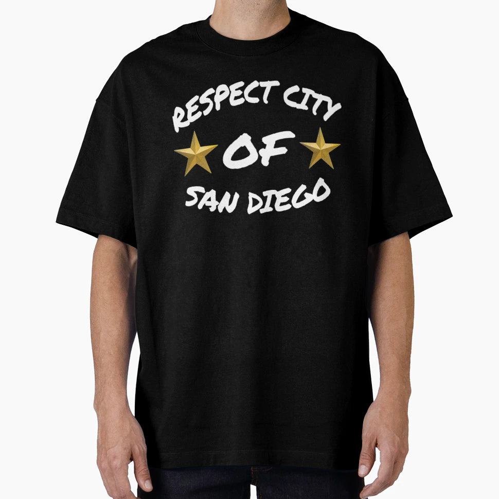 Respect City San Diego T-Shirt - Fun Novelty Design Unisex - T-Shirt, Sweatshirt, Hoodie