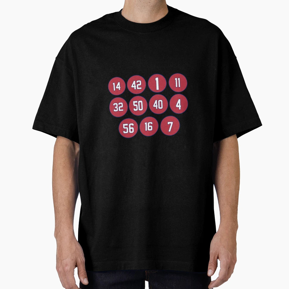 Retired New York Giants Numbers T-Shirt - Graphic Print Unisex - T-Shirt, Sweatshirt, Hoodie