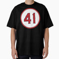 John Lackey 41 Jersey Number T-Shirt - Aesthetic Graphic Men Women - T-Shirt, Sweatshirt, Hoodie