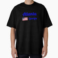 Atlanta Georgia Stylish Prints T-Shirt - Novelty Apparel for Adults - T-Shirt, Sweatshirt, Hoodie