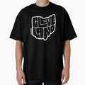 Cleveland Ohio City Typography T-Shirt - Streetwear Style for Adults - T-Shirt, Sweatshirt, Hoodie
