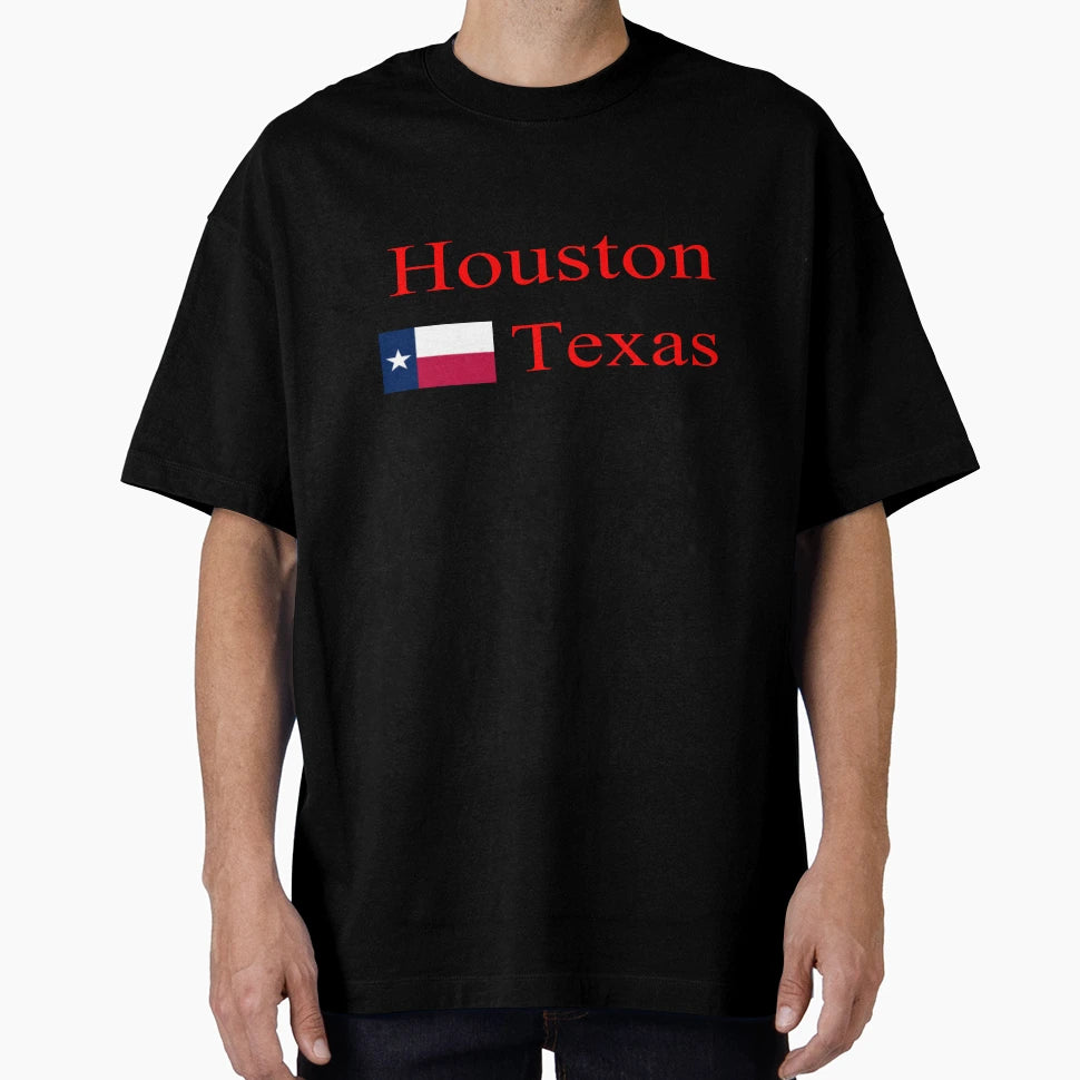 Houston Texas Stylish Prints T-Shirt - Custom Art Print for Adults - T-Shirt, Sweatshirt, Hoodie