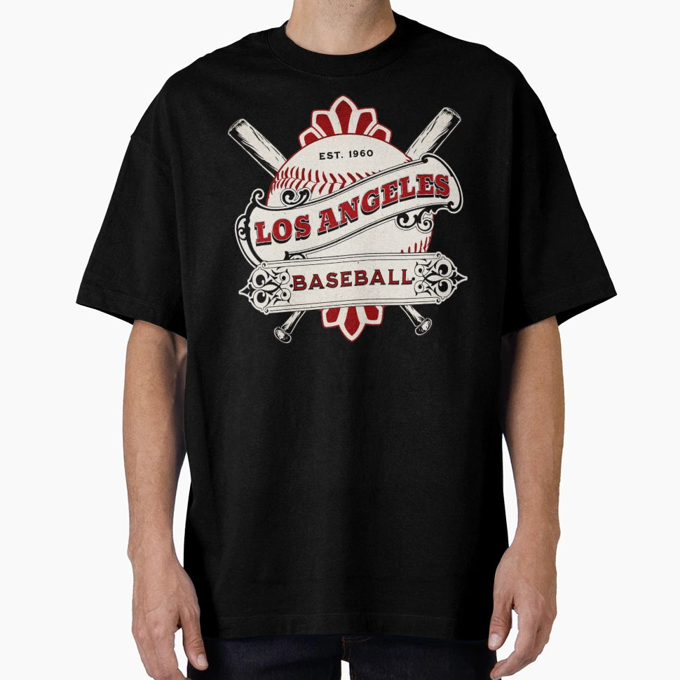 Los Angeles Baseball T-Shirt - Fun Novelty Design Men Women - T-Shirt, Sweatshirt, Hoodie