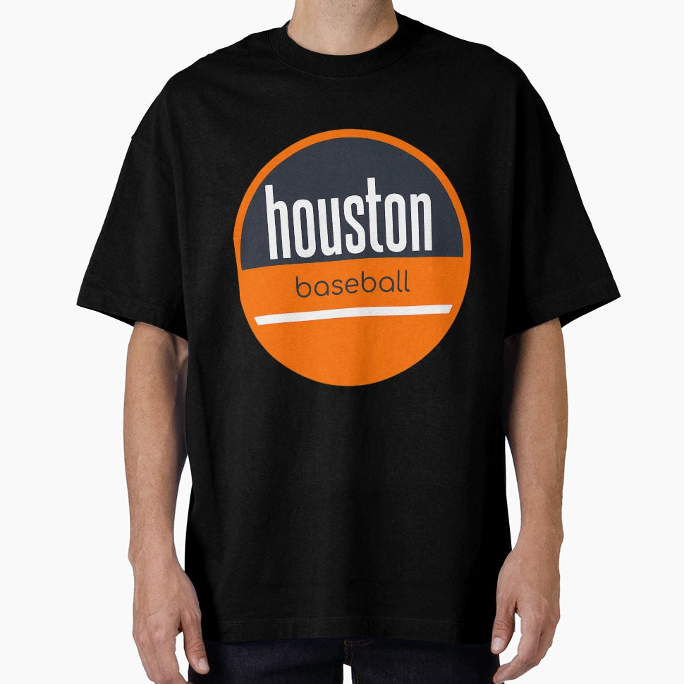 Houston Baseball T-Shirt - Custom Art Print Unisex - T-Shirt, Sweatshirt, Hoodie