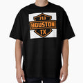 Houston Harley Theme T-Shirt - Aesthetic Graphic Unisex - T-Shirt, Sweatshirt, Hoodie