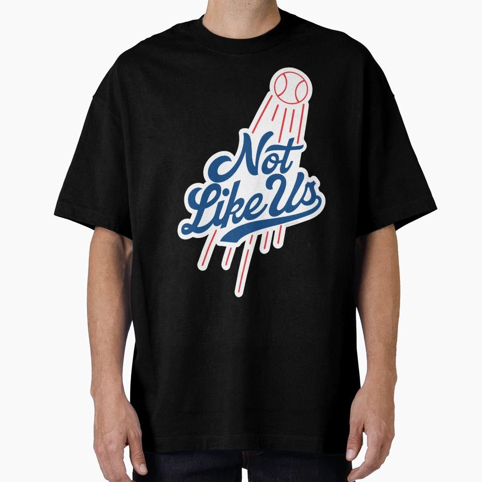 Not Like Us T-Shirt - Custom Art Print Men Women - T-Shirt, Sweatshirt, Hoodie