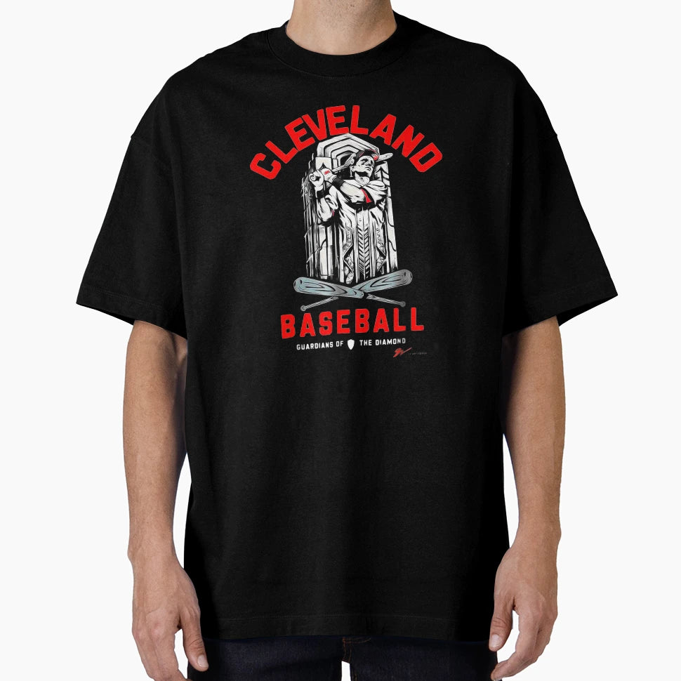 Cleveland Baseball Guardian Fan T-Shirt - Streetwear Style Unisex - T-Shirt, Sweatshirt, Hoodie
