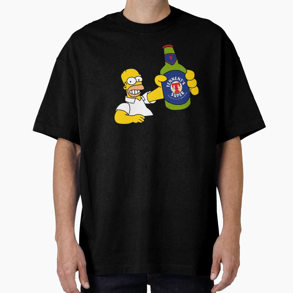 Homer Beer Tennents T-Shirt - Unique Graphic Unisex - T-Shirt, Sweatshirt, Hoodie