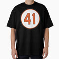 Kevin Brown 41 Jersey Number T-Shirt - Novelty Apparel for Adults - T-Shirt, Sweatshirt, Hoodie