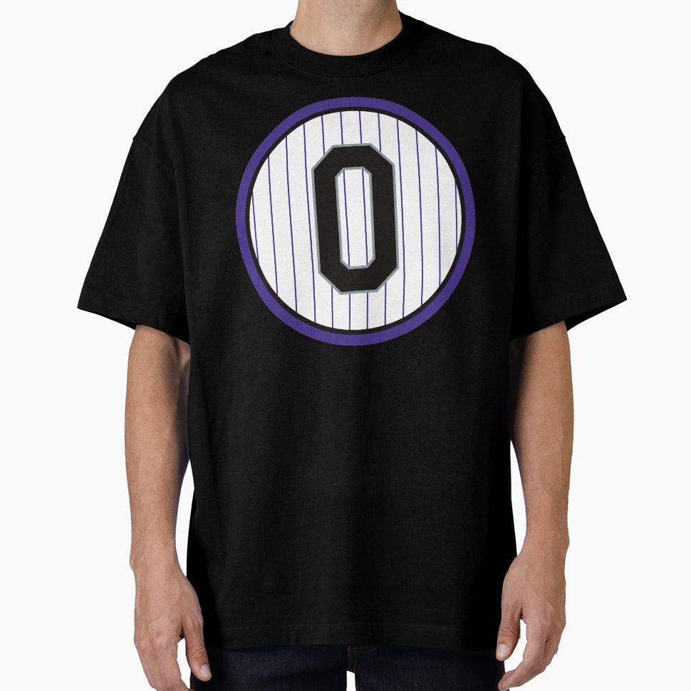 Adam Ottavino 0 Jersey Number T-Shirt - Casual Everyday Wear for Adults - T-Shirt, Sweatshirt, Hoodie