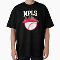 Minnesota Baseball Minimalist Mpls T-Shirt - Aesthetic Graphic Men Women - T-Shirt, Sweatshirt, Hoodie